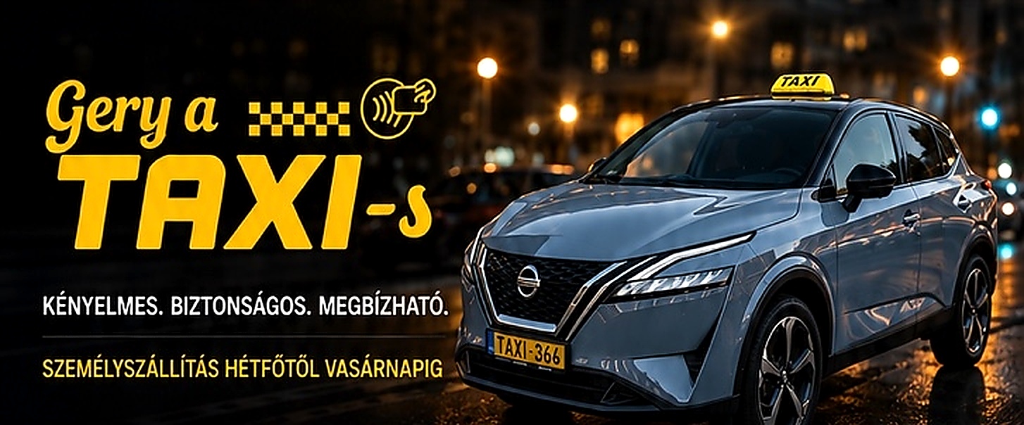 Gery a TAXI-s – Nissan Qashqai taxi